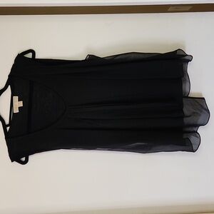 Michael Kors XL Black Tank Top